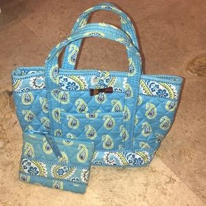 Vera Bradley Purse with Matching Change Purse
